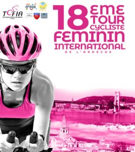 Poster Tour Cycliste Féminin International de l'Ardèche