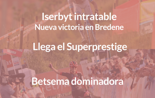 Portada podcast EMBARRADOS T2 E4: Iserbyt intratable. Nueva victoria en Bredene. Betsema dominadora. Llega el Superprestige