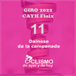 1️⃣1️⃣ GIRO 2022 CAYH FLAIX | Dainese da la campanada